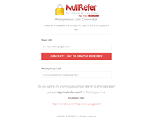 Tablet Screenshot of nullrefer.com